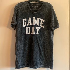 Game Day Acid Wash Tee